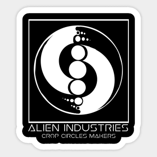 Alien Industries; Crop Circles Makers 003 Sticker